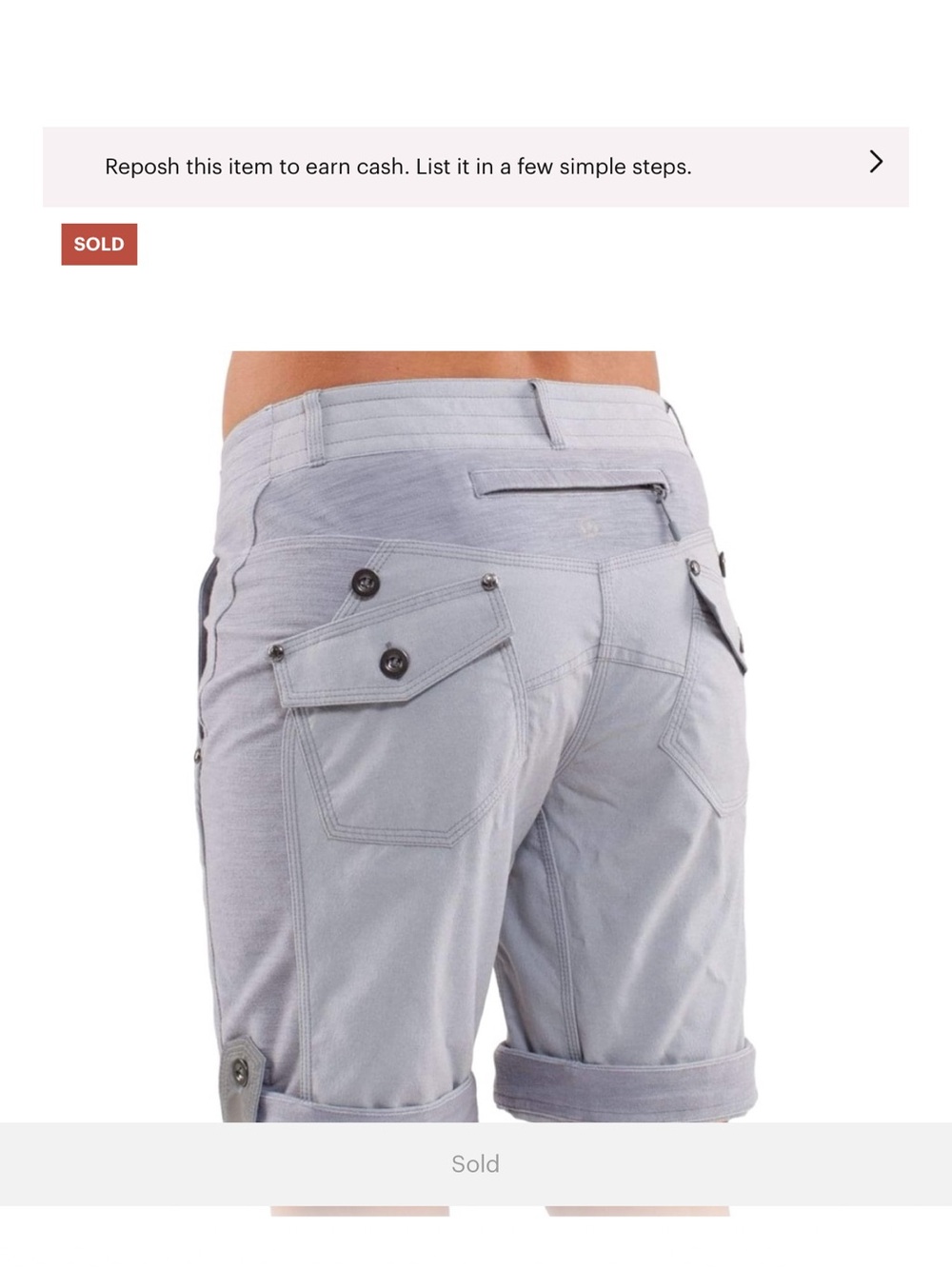 Lululemon Ride On Short Size 4 - Picture 2 of 12